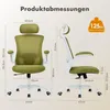 COLAMY Ergonomischer Bürostuhl – Mesh-Schreibtischstuhl mit Produktbild-Vorschau 2