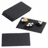 Relaxdays Schieferplatte 6er Set, 26 x 16 cm, zum Servieren Produktbild-Vorschau 9