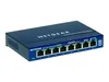 Netgear GS108GE ProSafe Gigabit Desktop Switch 8 Port Produktbild-Vorschau 2