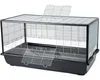 SAVIC Nagerheim Aura Plexi silber-schwarz, Maße: 118 x 64 x Produktbild-Vorschau 2