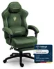 Silla de juego ergonómica con soporte lumbar, tapizada en Vista previa de la imagen del producto 1