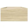 vidaXL Postel Sonoma Dub 90x190 cm výrobek ze dřeva Náhled obrázku produktu 4