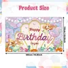 Meerjungfrau Geburtstag Dekoration Banner 180x110 cm Produktbild-Vorschau 2