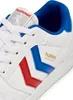 Hummel Handball Perfekt Indoor Schuhe Sneaker weiß/blau/rot Produktbild-Vorschau 2