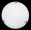 Plafond verre 40 cm E27 2x60W verre blanc albâtre rond Voir les images du produit 5