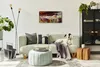 Wohnzimmer-Bild Leinwand Uhr 60x30 Ölgemälde Bett nackte Produktbild-Vorschau 4