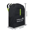 Große schwarze Reisetasche für Kinderwagen 120x63x43cm Produktbild-Vorschau 2