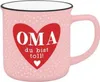 Tazza con aspetto smaltato "Nonna sei grande!" Anteprima dell’immagine prodotto 1
