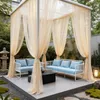 Rideau extra-large d'extérieur en voile, moustiquaire, Voir les images du produit 9