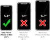 Pellicola protettiva della privacy per iPhone 12 Mini vetro Anteprima dell’immagine prodotto 3
