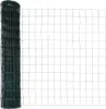 vidaXL Recinzione in ferro rivestito in PVC, verde, 1 x 25 Anteprima dell’immagine prodotto 5