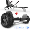 MARKBOARD 8,5 Zoll SUV Hoverboard schwarz mit Hoverkart Produktbild-Vorschau 1