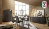 Moderne Design-Vitrine für Wohnzimmer, 2 Glastüren, Modell Produktbild-Vorschau 9