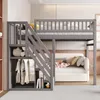 A bunk bed with a sofa underneath, in a child's bedroom. Náhled obrázku produktu
