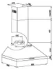 Amica KH 17286 S, 601 m³/h, Abluft/Umluft, A, A, C, 67 dB Produktbild-Vorschau 7