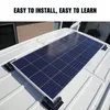 4-teilig ABS Solarpanel Montage halterung Ecke für Produktbild-Vorschau 5