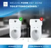 BENKSTEIN Premium Toilettendeckel - antibakteriell D-Form Produktbild-Vorschau 3