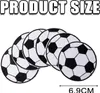 Stück Fußball-Stickerei-Aufnäher, Sport-Stickerei-Aufnäher, Produktbild-Vorschau 4