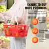 SucceBuy nákupní košík - sada 12 kusů, 21 l, červený, Náhled obrázku produktu 2