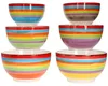 6er Set Ibiza Rainbow Bowl-Schalen 600ml Müsli Salat Produktbild-Vorschau 2