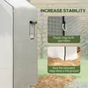 Outsunny Bâche de remplacement pour serre de jardin 140 x Voir les images du produit 7