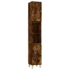 vidaXL Szafka łazienkowa dąb wędzony 30x30x190 cm materiał Podgląd zdjęcia produktu 1