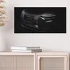 DEQORI Hybrid Leinwand Bild 60x30 cm 'Audi Frontalaufnahme' Produktbild-Vorschau 4