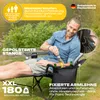 Faltbuddy Campingstuhl Faltbar 180 kg 2in1 mit Produktbild-Vorschau 5