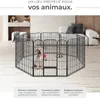 Enclos pour chien modulable - 80 cm Voir les images du produit 3