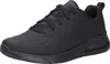 A black Skechers Uno Lite sneaker is shown from a side angle against a white background. Produktbild-Vorschau