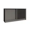 BEAUTYSOFA | Kommode HORIZON 160 cm Graphit, Schwarz mit Produktbild-Vorschau 11