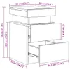 VidaXL 836750, Biały, Drewno, 350 mm, 390 mm, 550 mm, 2 Podgląd zdjęcia produktu 8