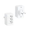 BACHMANN Multistecker 3xEuro, weiß 3x2,5A/230V Produktbild-Vorschau 3