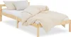 Jeunesse de lit simple bois massif lit nature 200 x 90 Voir les images du produit 1