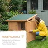Geräteschrank wetterfest, Gartenschrank Tannenholz, Produktbild-Vorschau 7