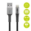 Goobay 49268 Lightning Kabel 1 m Grau, Silber Produktbild-Vorschau 5