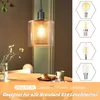 ZMH Lampada a sospensione vintage 1 fiamma vetro oro luce a Anteprima dell’immagine prodotto 2