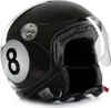 Casco CMX Jet - Casco Scooter Eightball nero lucido "L" Anteprima dell’immagine prodotto 1
