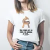 Mr. & Mrs. Panda Größe L T-Shirt Lama Stolz - Weiß - Produktbild-Vorschau 3