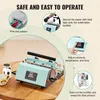 A sublimation tumbler heat press machine with instructional graphics. Náhled obrázku produktu