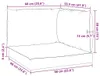 vidaXL Palettenkissen 3-tlg. Schwarz Oxford-Gewebe Produktbild-Vorschau 8