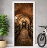 Türtapete selbstklebend | 200 x 90 cm Weinkeller Gewölbe Produktbild-Vorschau 6