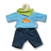 Puppen Jeans mit T-Shirt, klein, ca. 28 - 35 cm, 1Stück Produktbild-Vorschau 1