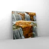 Bild auf Leinwand - Leinwandbild - Wasserfall Steine Wasser Produktbild-Vorschau 4