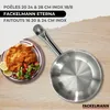 Batterie de cuisine avec 3 poêles 20/24/28 cm et 3 faitouts Voir les images du produit 2