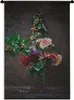 MuchoWow® Wandteppich Wandbehang Dahlie - Farben - Produktbild-Vorschau 1