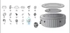 Bestway® Ersatzteil Schraubventil für LAY-Z-SPA® Whirlpools Produktbild-Vorschau 2