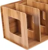 Bücherregal – Schreibtischregal aus Holz – 34 x 16 x 18 cm Produktbild-Vorschau 2