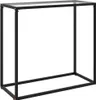 vidaXL Konsolentisch Transparent 80x35x75 cm Hartglas Produktbild-Vorschau 7