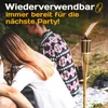 10 Gartenfackeln für Draußen aus Bambus Natur - Lange Produktbild-Vorschau 7